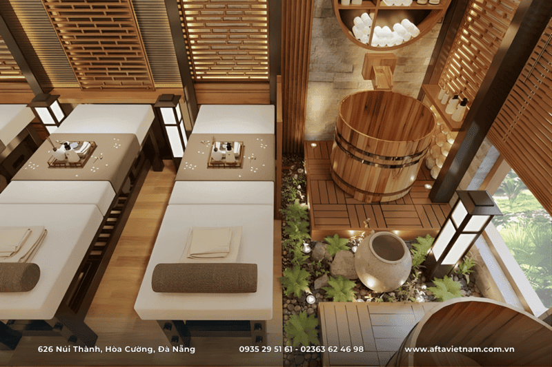 Spa phong cách thiên nhiên