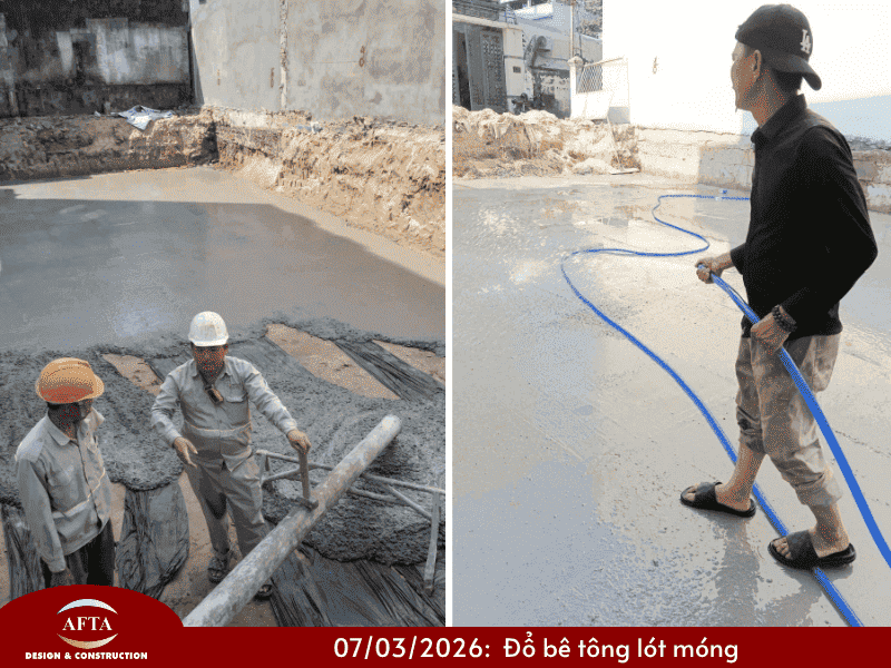 Thi công tòa nhà căn hộ cho thuê