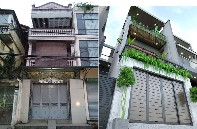 Quy trình cải tạo nhà ống. 