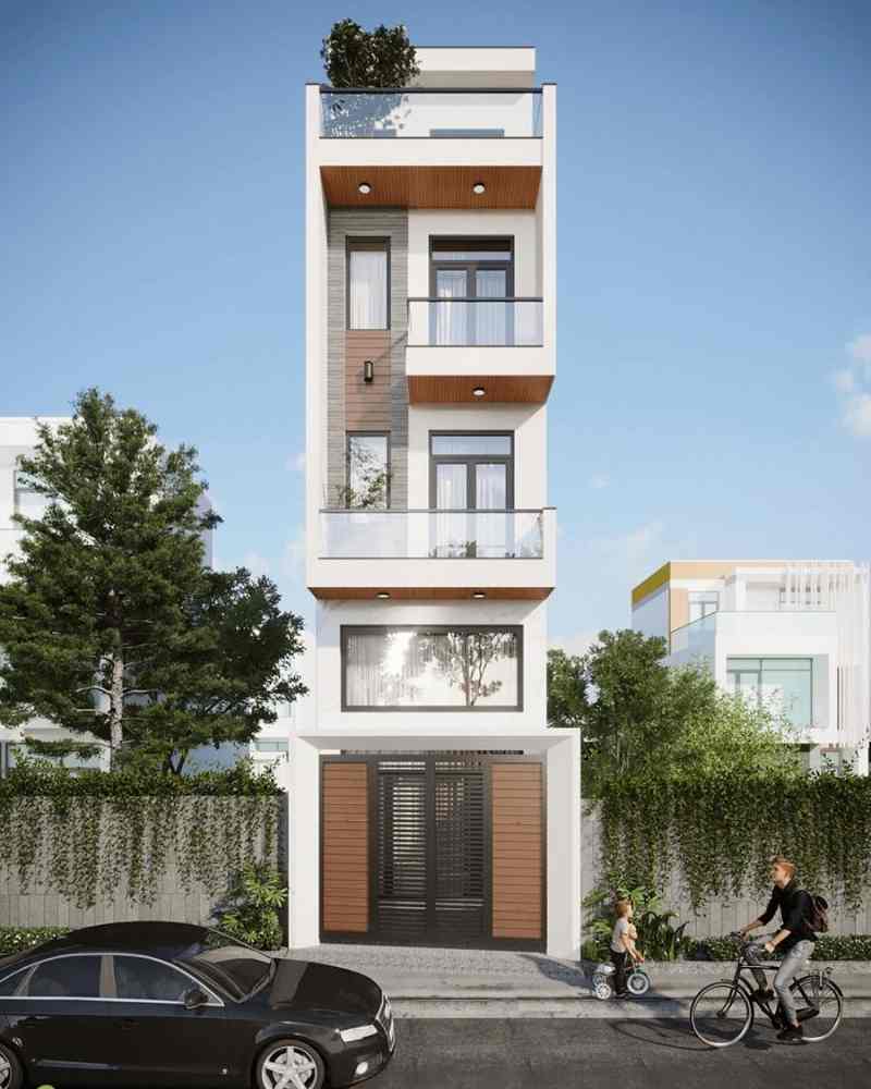 Lợi ích khi xây dựng mẫu nhà phố 5 tầng
