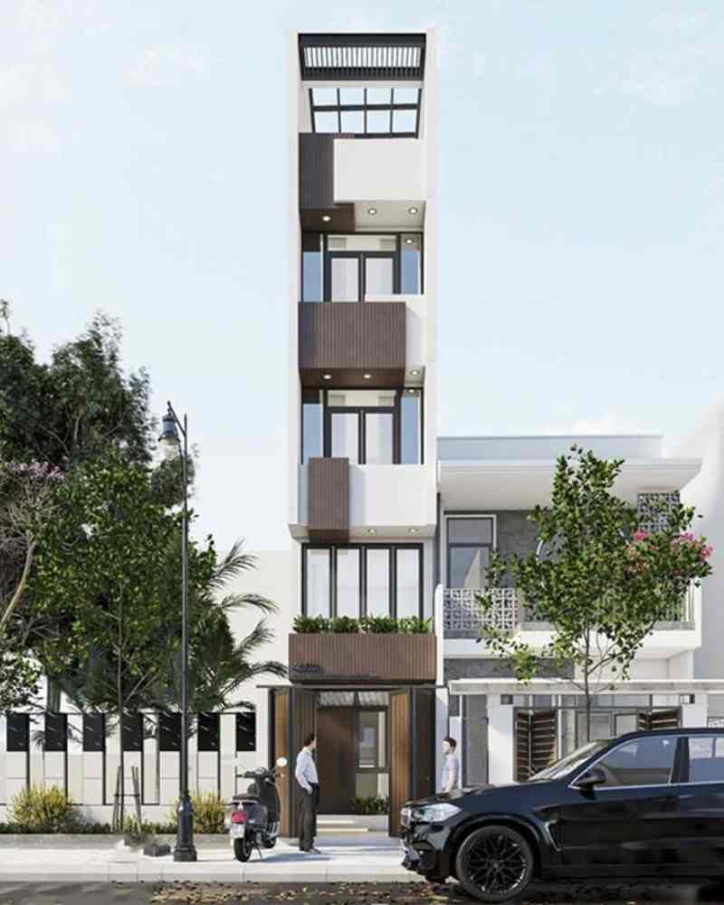 Lưu ý xây dựng nhà phố 5 tầng