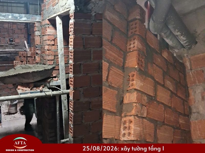thi công tường nhà anh tú