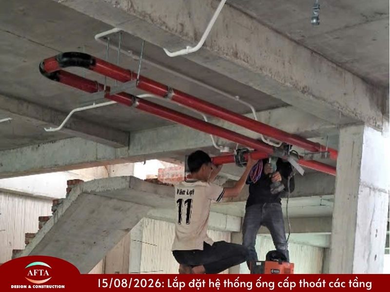 thi công điện nước nhà anh tú