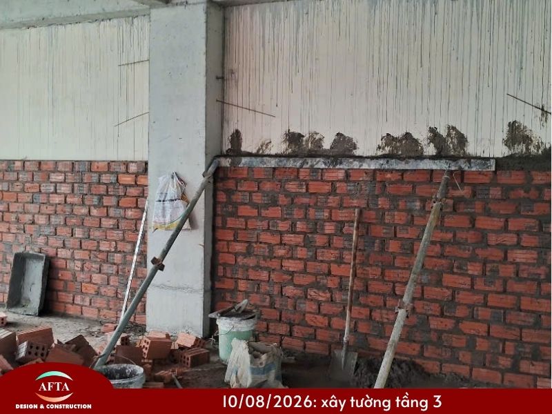 thi công tường nhà anh tú