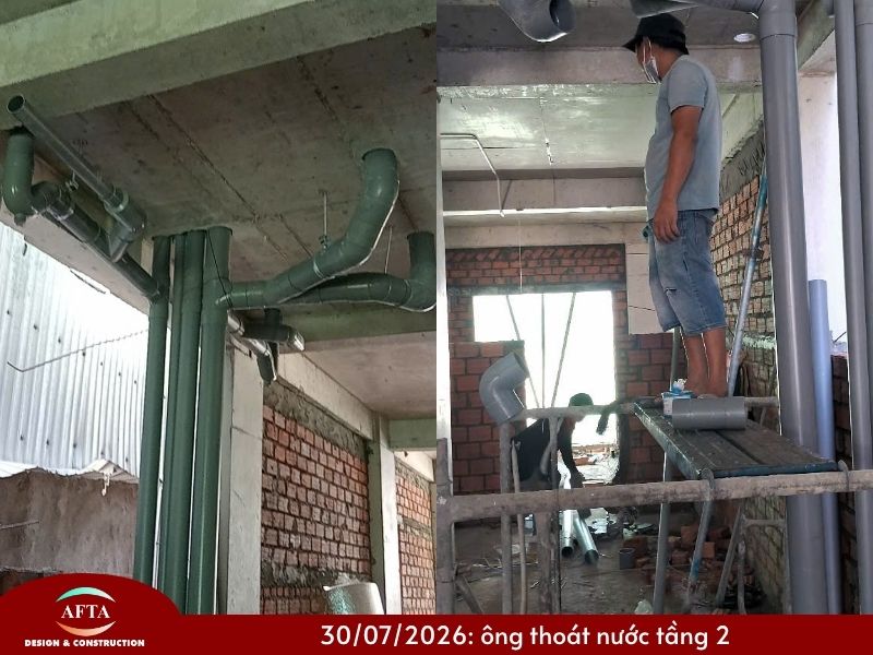 thi công điện nước nhà anh tú
