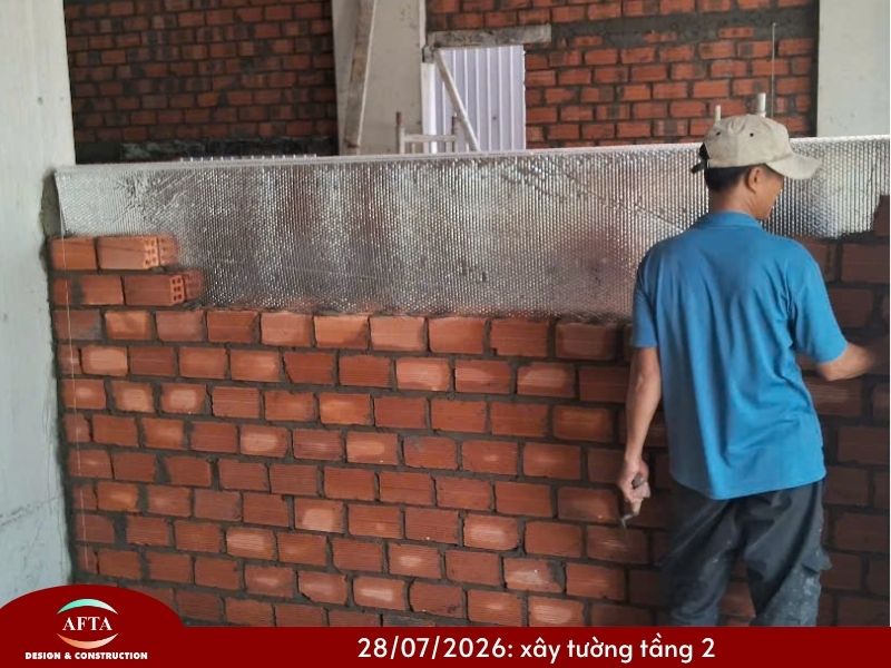 thi công tường nhà anh tú