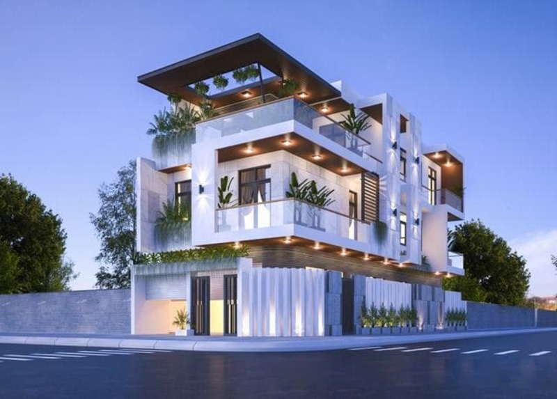 Những lưu ý khi thiết kế nhà 2 mặt tiền