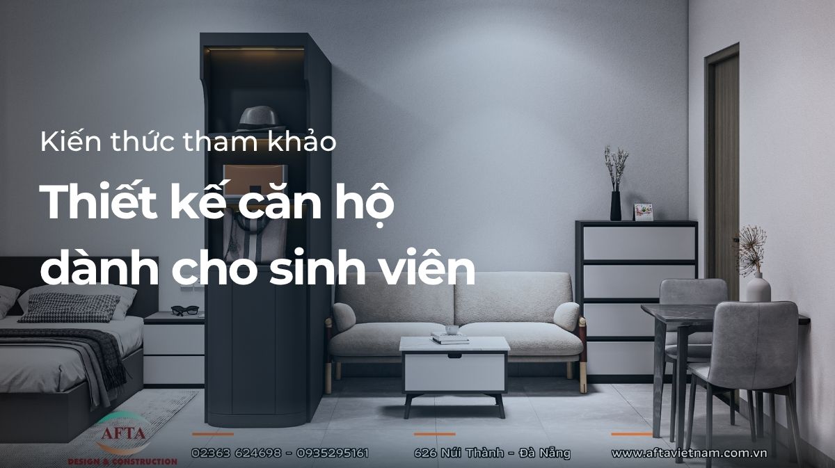 thiết kê căn hộ dành cho sinh viên