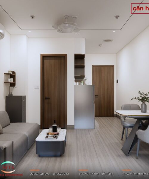 nội thất cho thuê căn hộ đà nẵng mẫu phòng 1