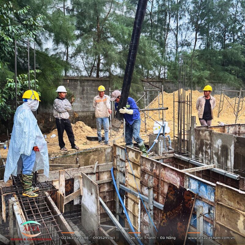 Những lưu ý khi xây nhà vào mùa mưa tại Đà Nẵng