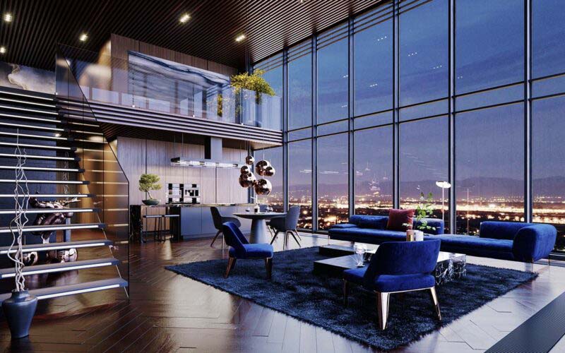 Penthouses phong cách hiện đại