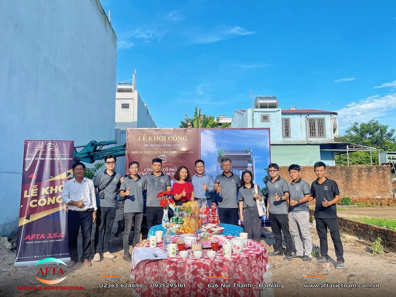 AFTA đồng hành từ bản vẽ đến thi công