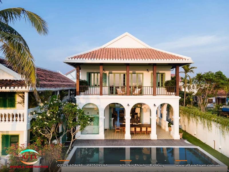 Biệt thự Đông Dương quy mô vừa