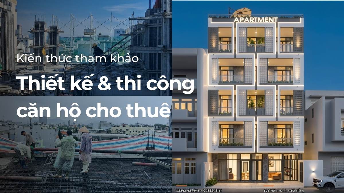 thiết kế thi công căn hộ cho thuê