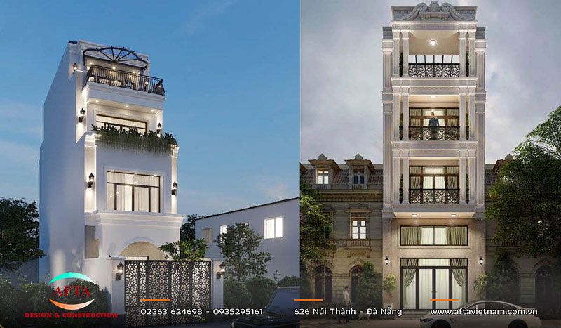 Tiết diện cột ảnh hưởng đến diện tích sử dụng