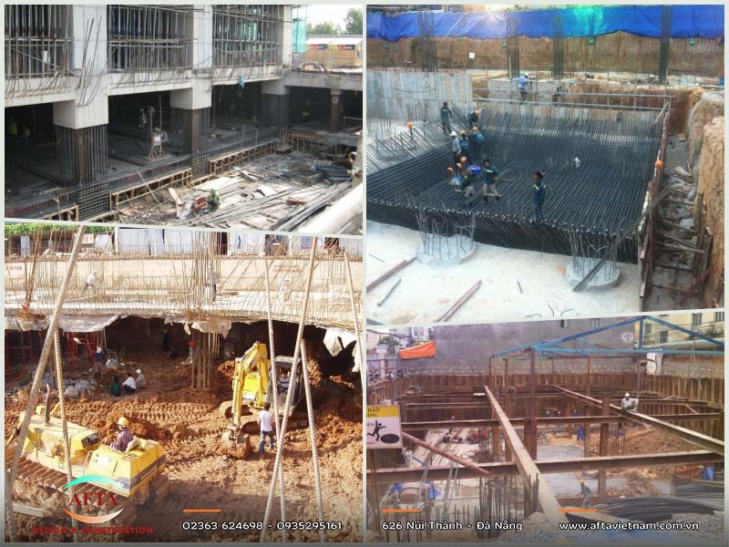 6 giai đoạn chính trong thi công nhà cao tầng