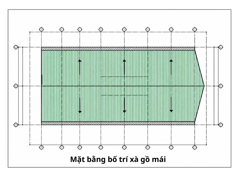 bản vẽ nhà thép tiền chế