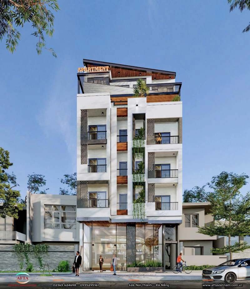 Căn hộ độc lập bố trí trong nhà phố