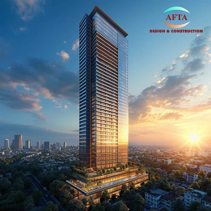 Đặc trưng thiết kế nhà cao tầng hiện đại