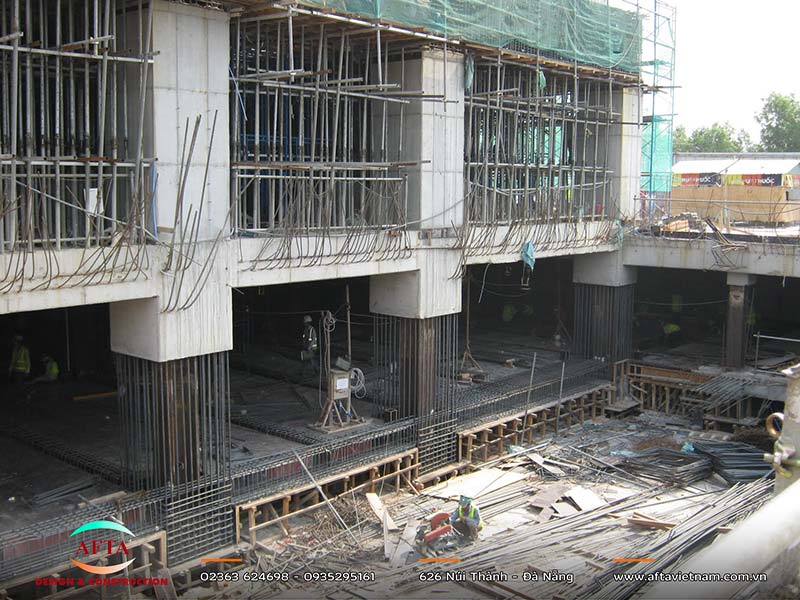 Dầm chuyển phù hợp khi lưới cột thay đổi giữa các tầng