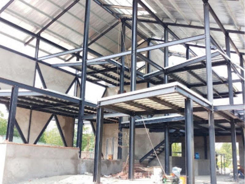 Chi phí làm nhà thép 2 tầng