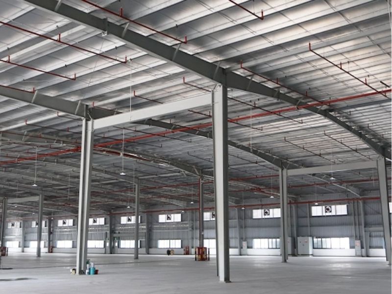 Ưu điểm của nhà thép tiền chế
