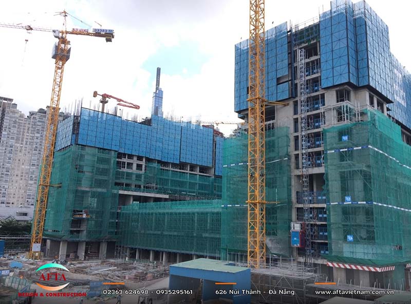 Phát triển mặt bằng và hình khối trong quy trình thiết kế nhà cao tầng