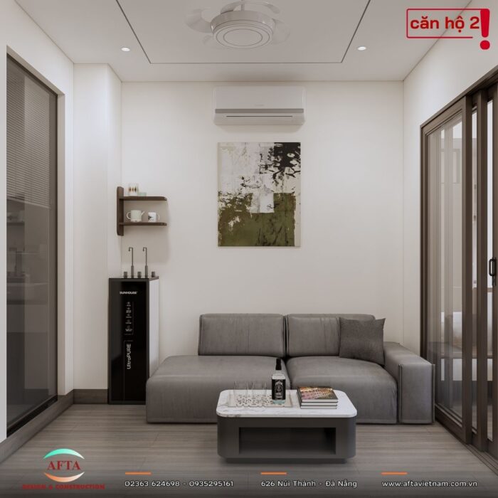 mẫu nội thất cho thuê căn hộ 02