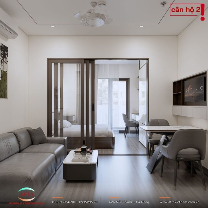 mẫu nội thất cho thuê căn hộ 02
