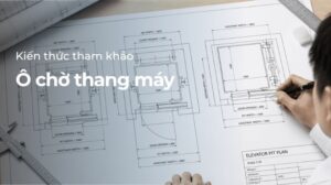 Ô chờ thang máy
