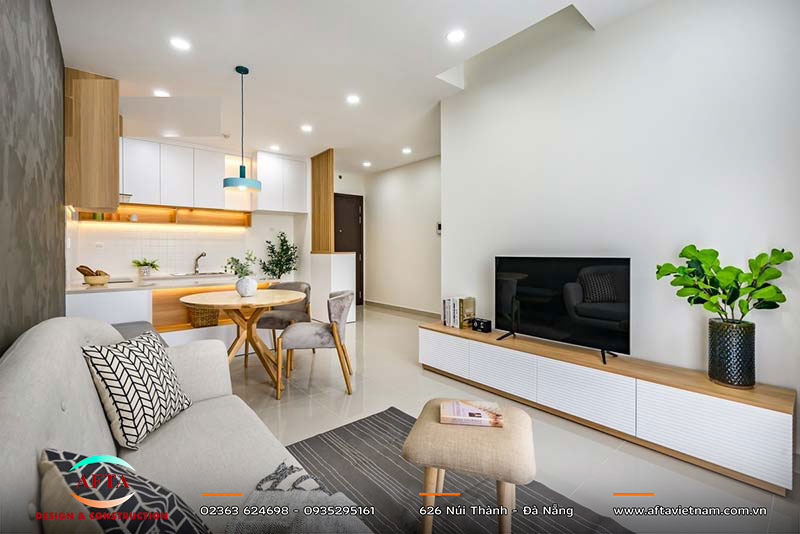 Căn hộ 50m2 phong cách hiện đại 1