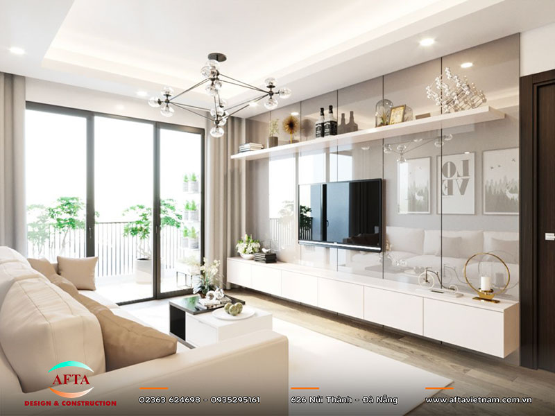 Căn hộ 50m2 phong cách hiện đại 2