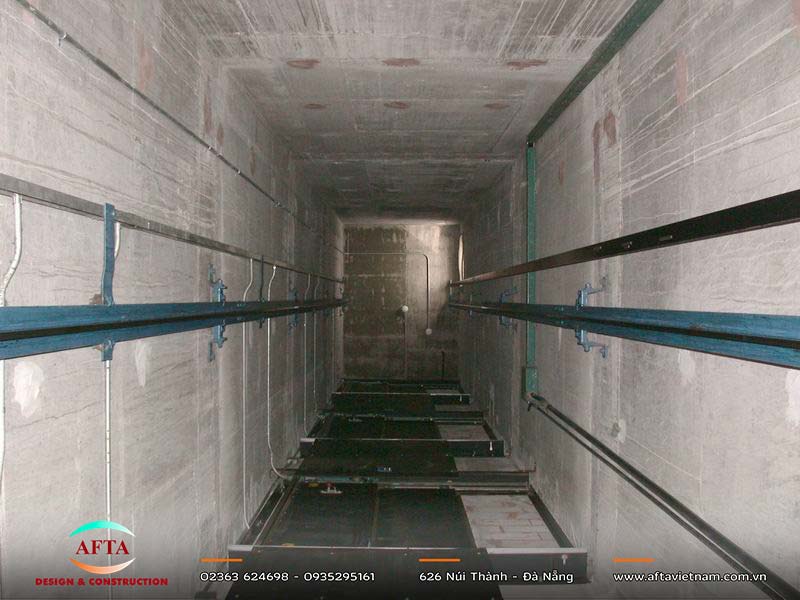 Thông số ô chờ cần bám theo model thang máy dự kiến