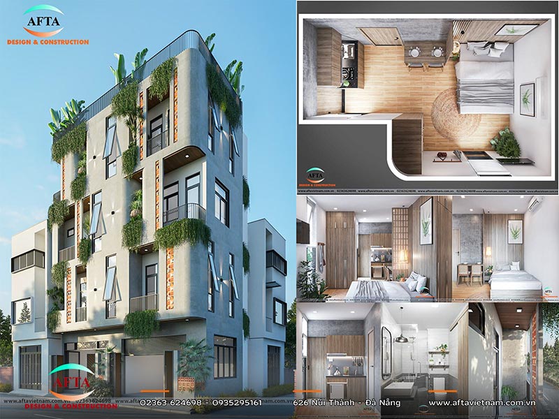 Ước tính chi phí xây căn hộ theo diện tích