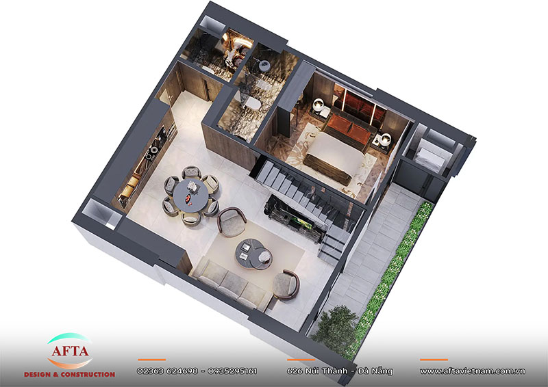 Cao độ sàn gác ảnh hưởng đến độ thuận tiện của cầu thang