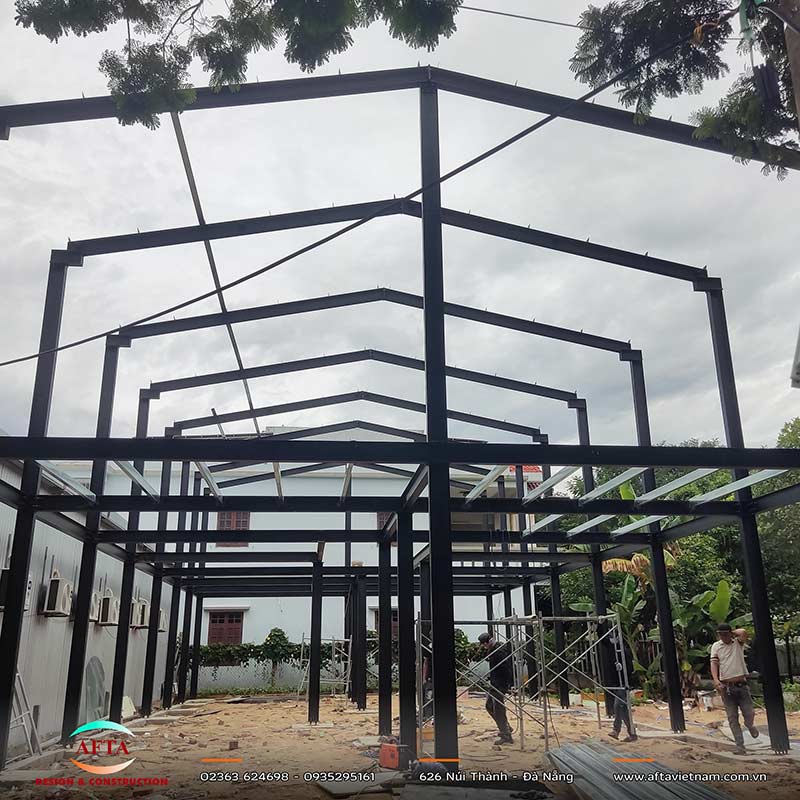 Chi phí nhà khung thép thay đổi theo mức độ hoàn thiện