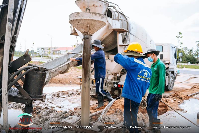 Trình tự thi công cọc khoan nhồi theo hồ sơ thiết kế